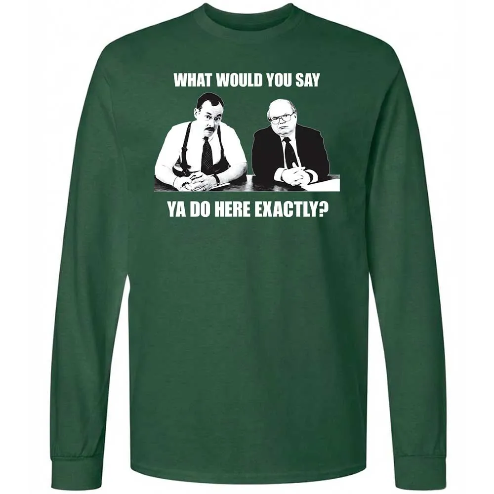 Long Sleeve T-Shirt - RLVL3X9J - Forest Green - 4