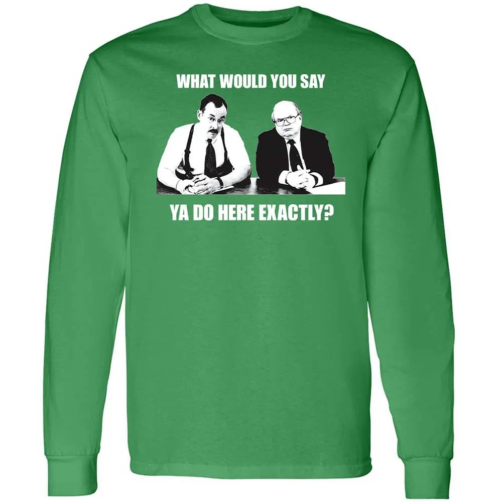 Long Sleeve T-Shirt - RLVL3X9J - Irish Green - 10
