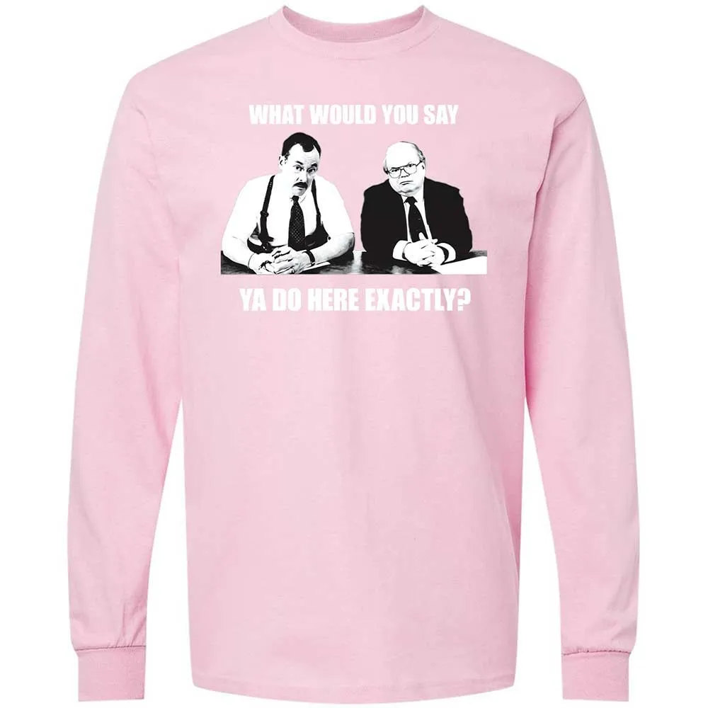 Long Sleeve T-Shirt - RLVL3X9J - Light Pink - 16