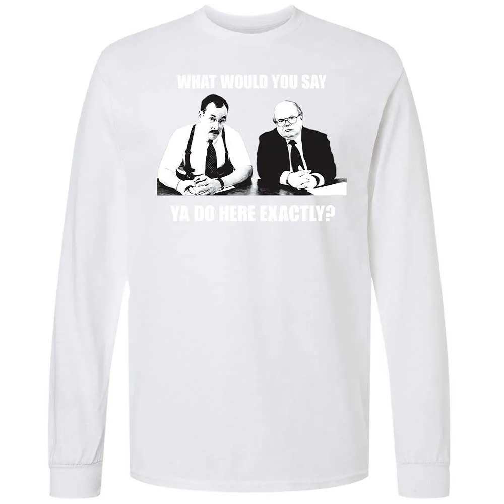 Long Sleeve T-Shirt - RLVL3X9J - White - 17