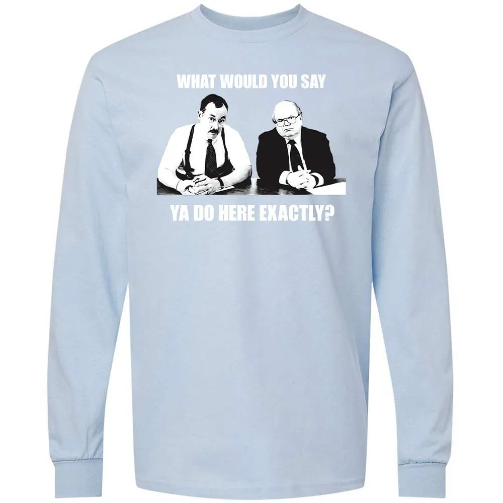 Long Sleeve T-Shirt - RLVL3X9J - Light Blue - 18