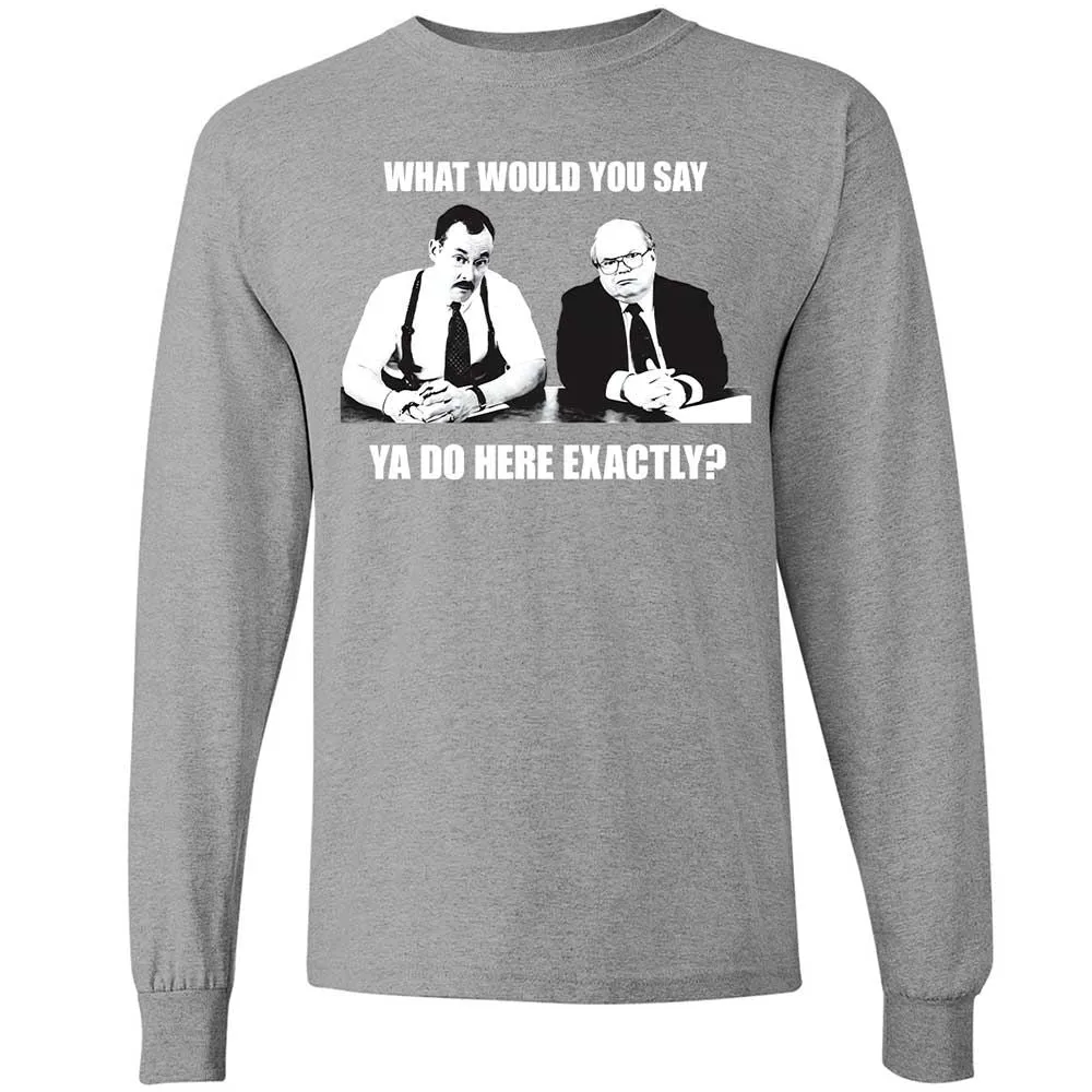 Long Sleeve T-Shirt - RLVL3X9J - Sport Grey - 19