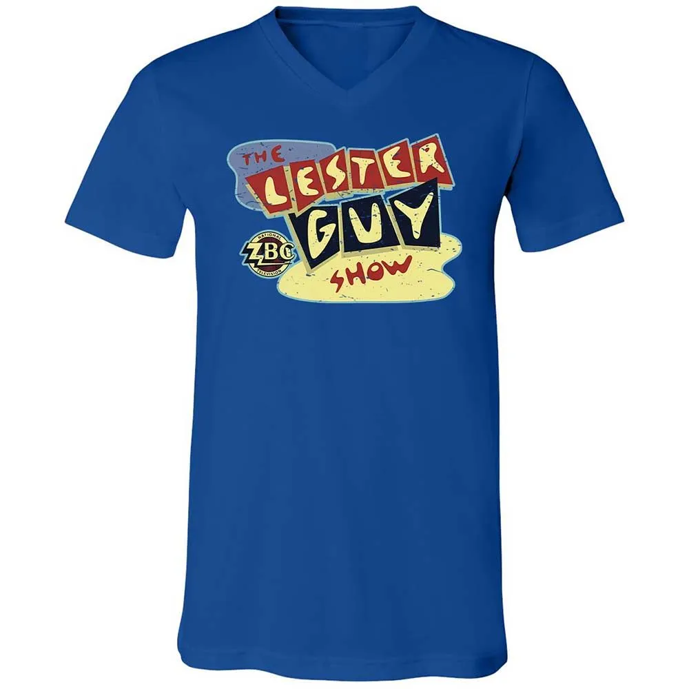 Unisex V-Neck T-Shirt - UR9XNNQV - True Royal - 4