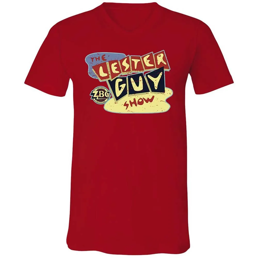 Unisex V-Neck T-Shirt - UR9XNNQV - Red - 6
