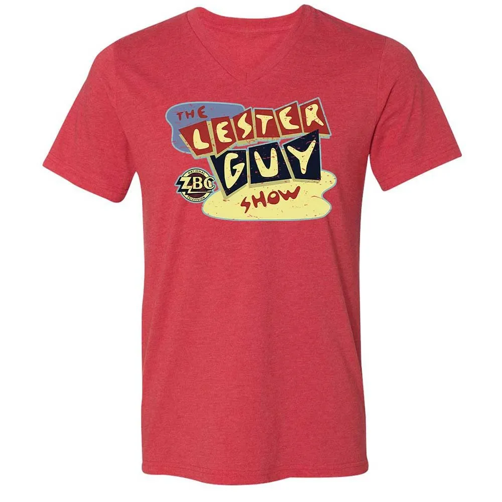 Unisex V-Neck T-Shirt - UR9XNNQV - Heather Red - 7