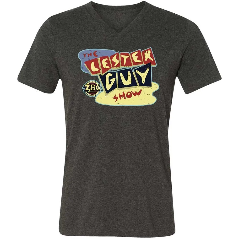 Unisex V-Neck T-Shirt - UR9XNNQV - Dark Grey Heather - 9