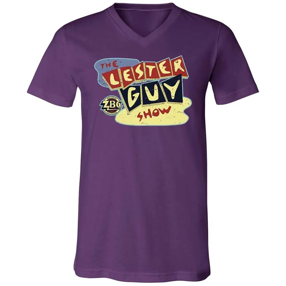 Unisex V-Neck T-Shirt - UR9XNNQV - Team Purple - 10
