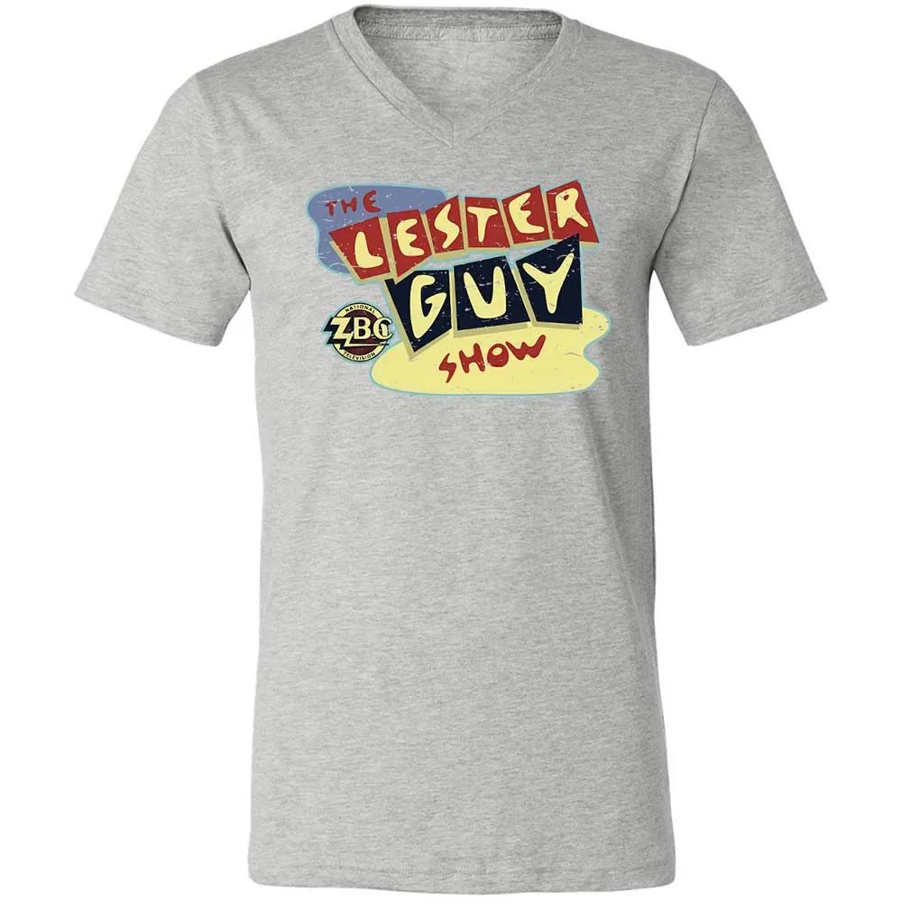 Unisex V-Neck T-Shirt - UR9XNNQV - Athletic Heather - 15