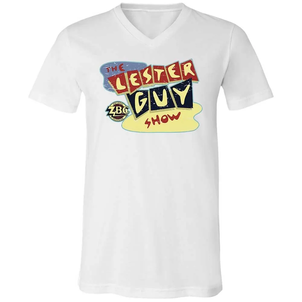 Unisex V-Neck T-Shirt - UR9XNNQV - White - 16