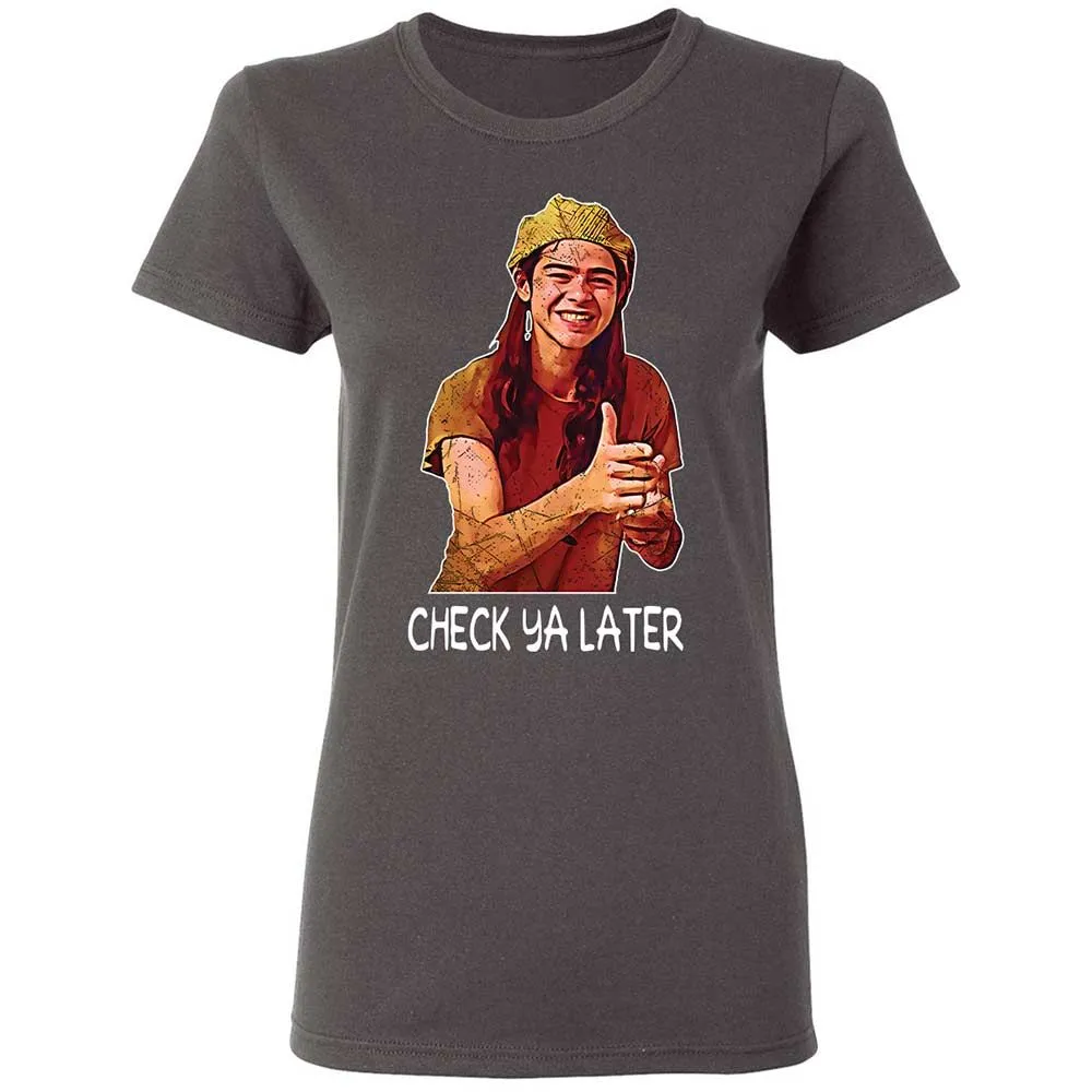 Women's T-Shirt - 7L9PQ3BN - Charcoal - 4