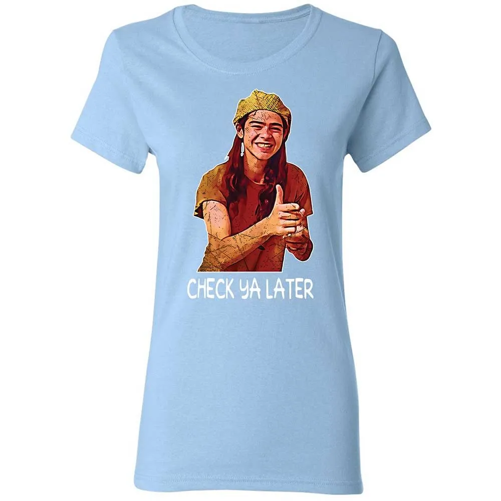 Women's T-Shirt - 7L9PQ3BN - Light Blue - 13
