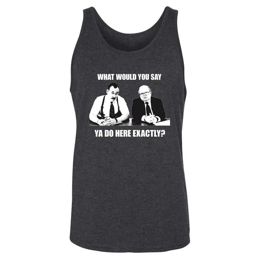 Unisex Jersey Tank - 9NFQVNG5 - Dark Grey Heather - 5