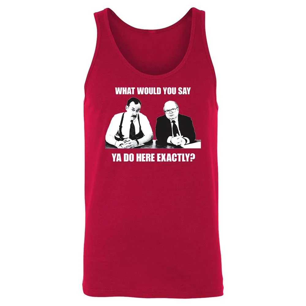 Unisex Jersey Tank - 9NFQVNG5 - Red - 6