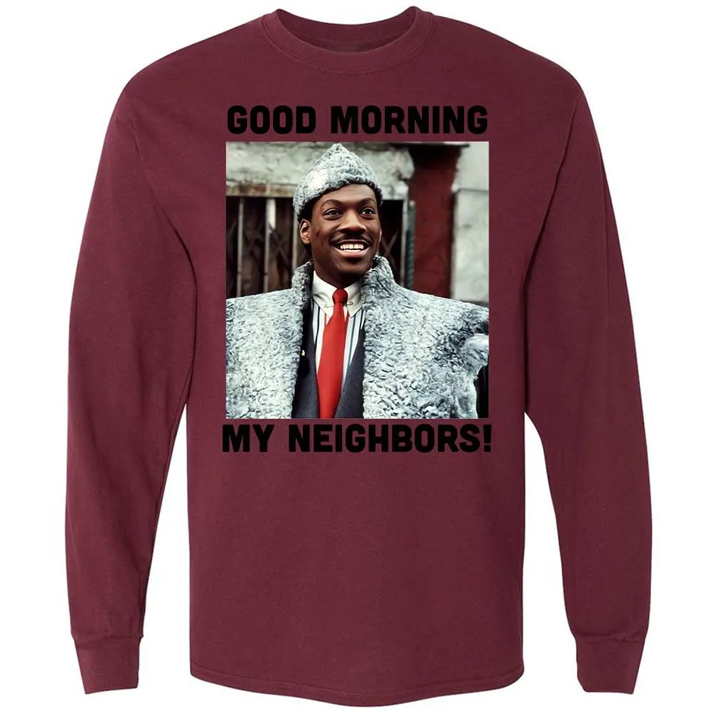 Good Morning My Neighbors - Maroon - 16