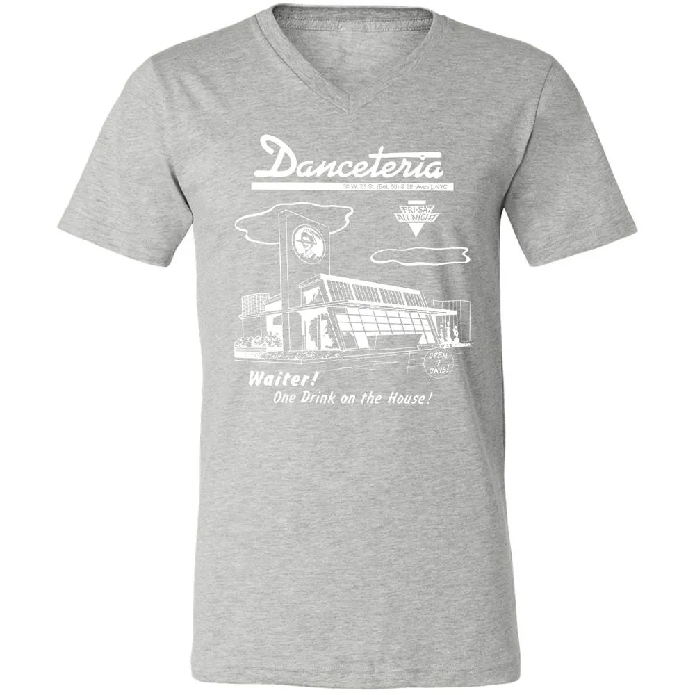Unisex V-Neck T-Shirt - VFAGRDT7 - Athletic Heather - 15