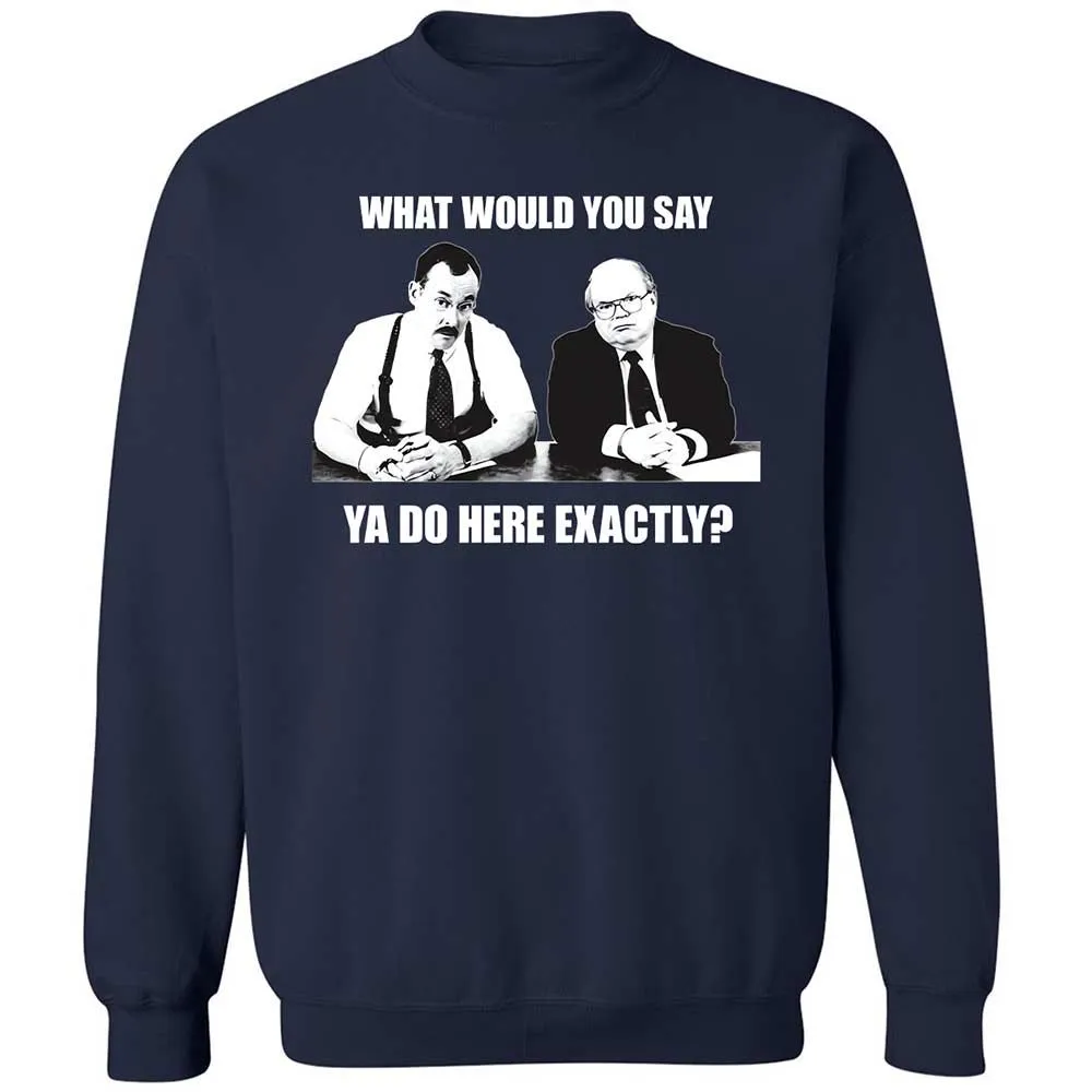 Classic Unisex Sweatshirt - QFY76S96 - Navy - 2