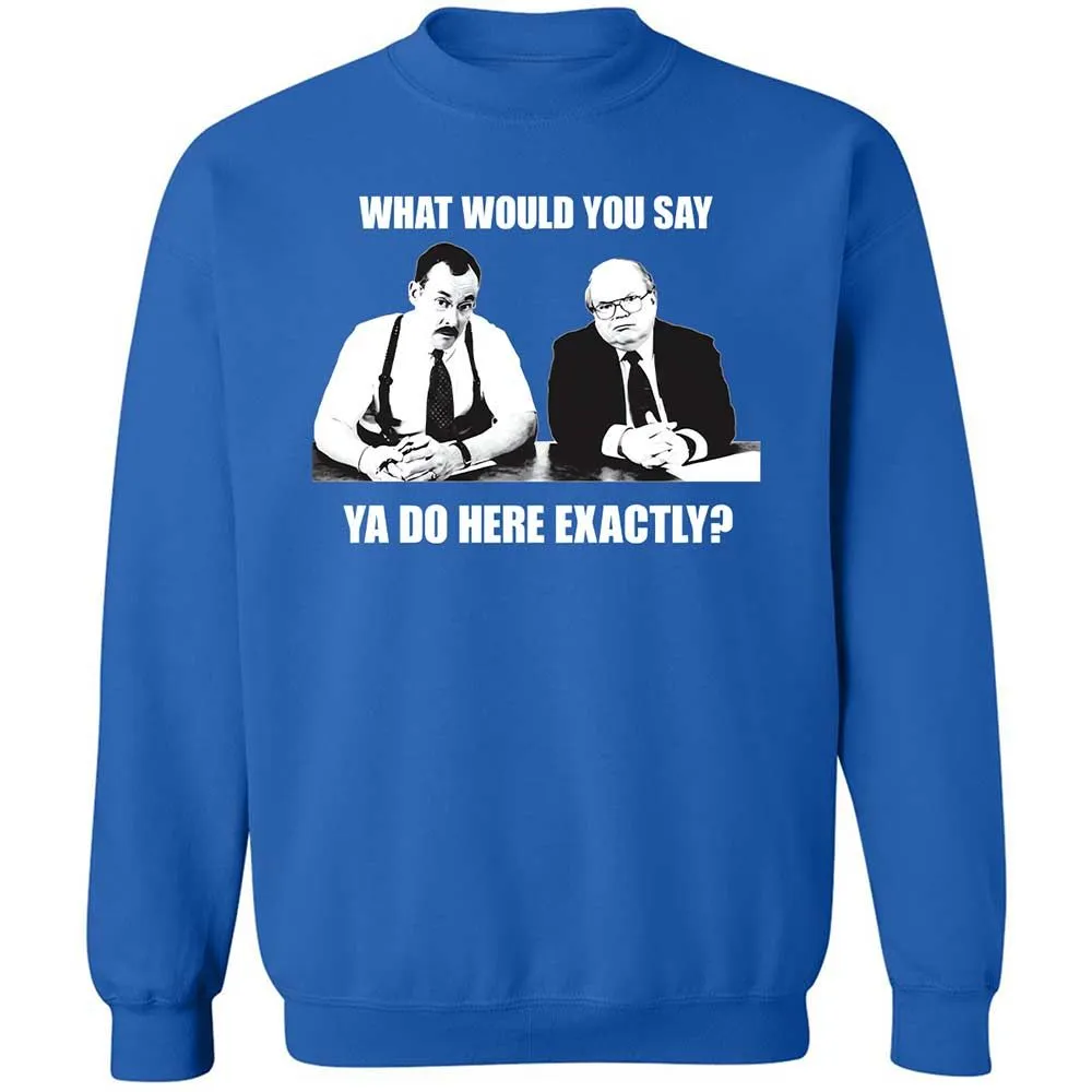 Classic Unisex Sweatshirt - QFY76S96 - Royal - 3