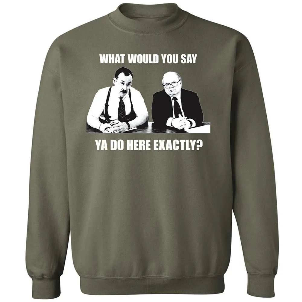 Classic Unisex Sweatshirt - QFY76S96 - Military Green - 9