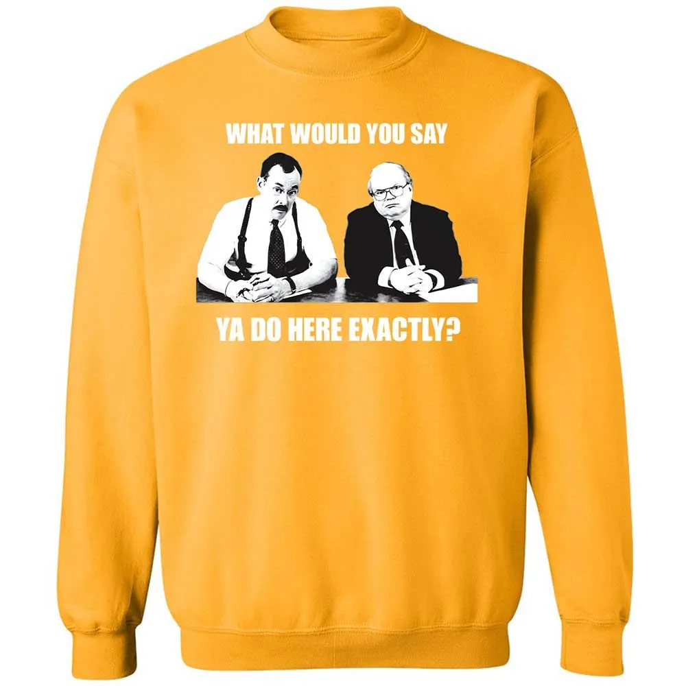 Classic Unisex Sweatshirt - QFY76S96 - Gold - 14