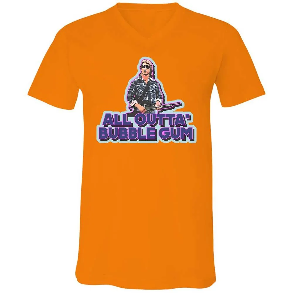 Unisex V-Neck T-Shirt - 2SQ2ZALE - Orange - 7