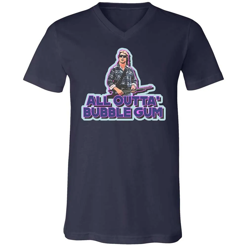 Unisex V-Neck T-Shirt - 2SQ2ZALE - Navy - 12