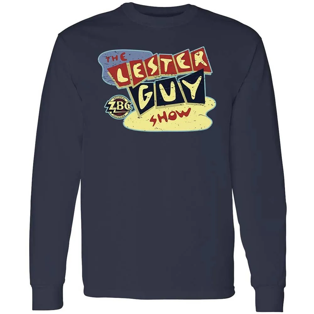 Long Sleeve T-Shirt - 367D9QDN - Navy - 2
