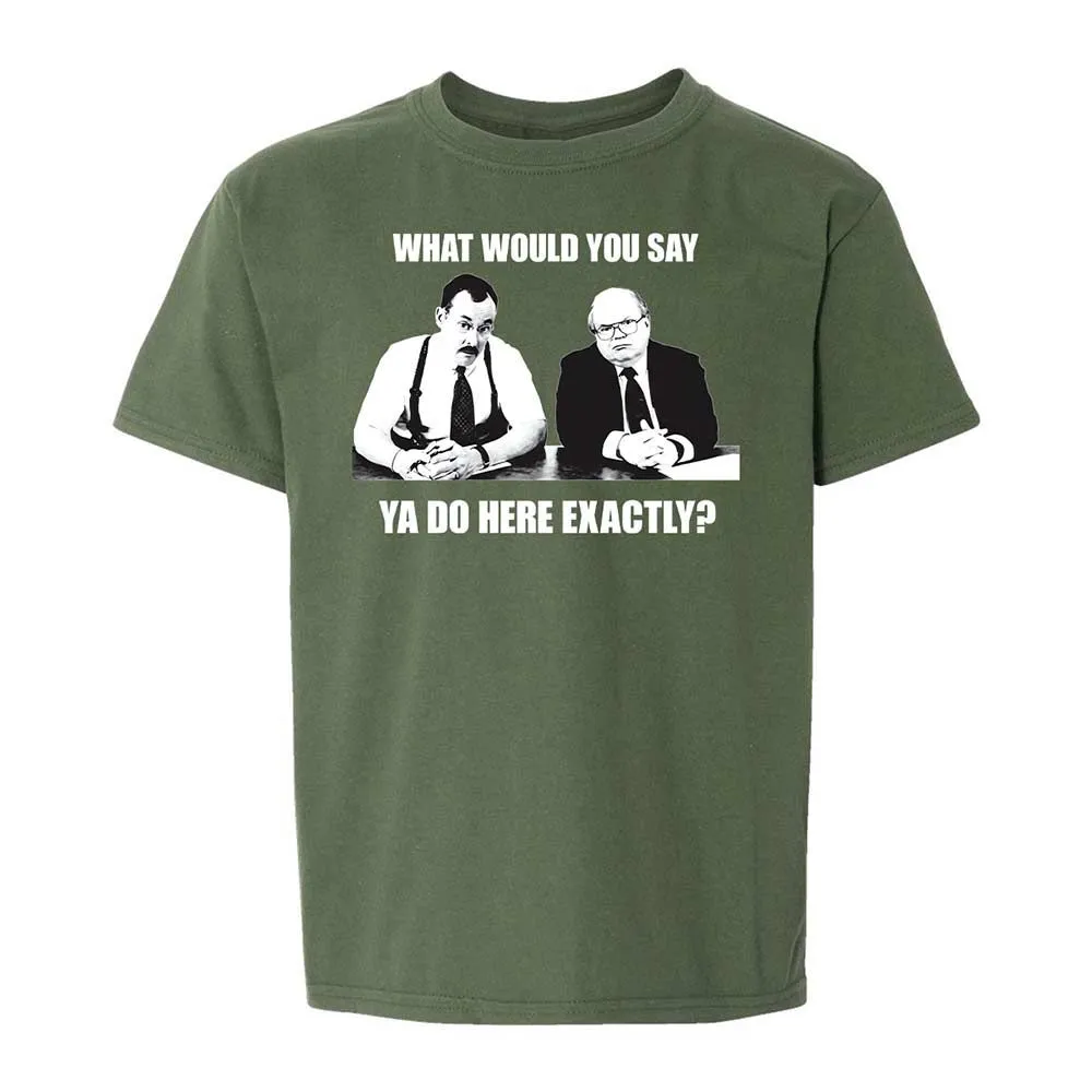 Kids T-Shirt - DJ5EYQLE - Military Green - 19