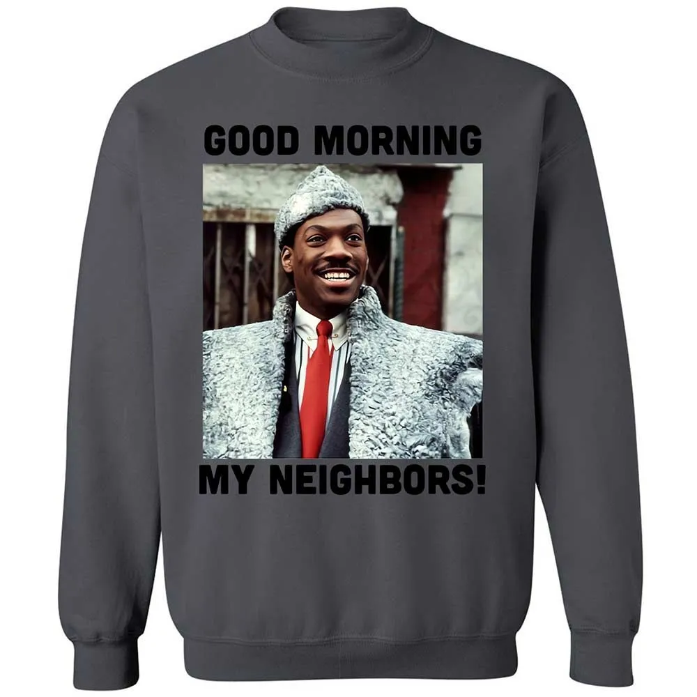 Good Morning My Neighbors - Charcoal - 18