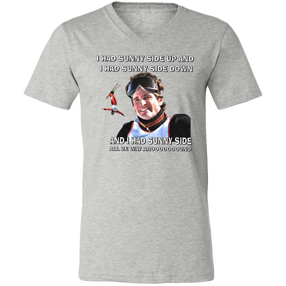 Unisex V-Neck T-Shirt - 3X3Y954S - Athletic Heather - 2