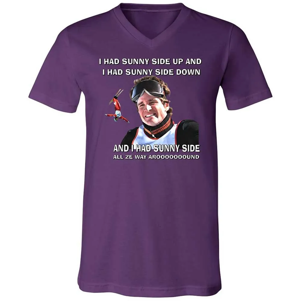 Unisex V-Neck T-Shirt - 3X3Y954S - Team Purple - 10