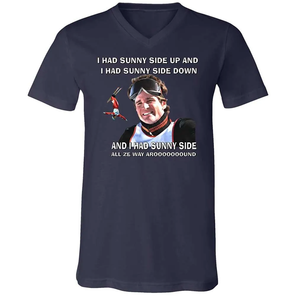 Unisex V-Neck T-Shirt - 3X3Y954S - Navy - 12