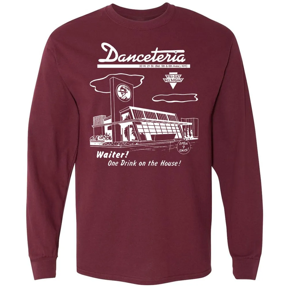 Long Sleeve T-Shirt - A2CFQU5T - Maroon - 6