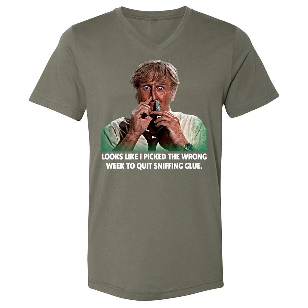 Unisex V-Neck T-Shirt - 9P1CCR8A - Military Green - 11