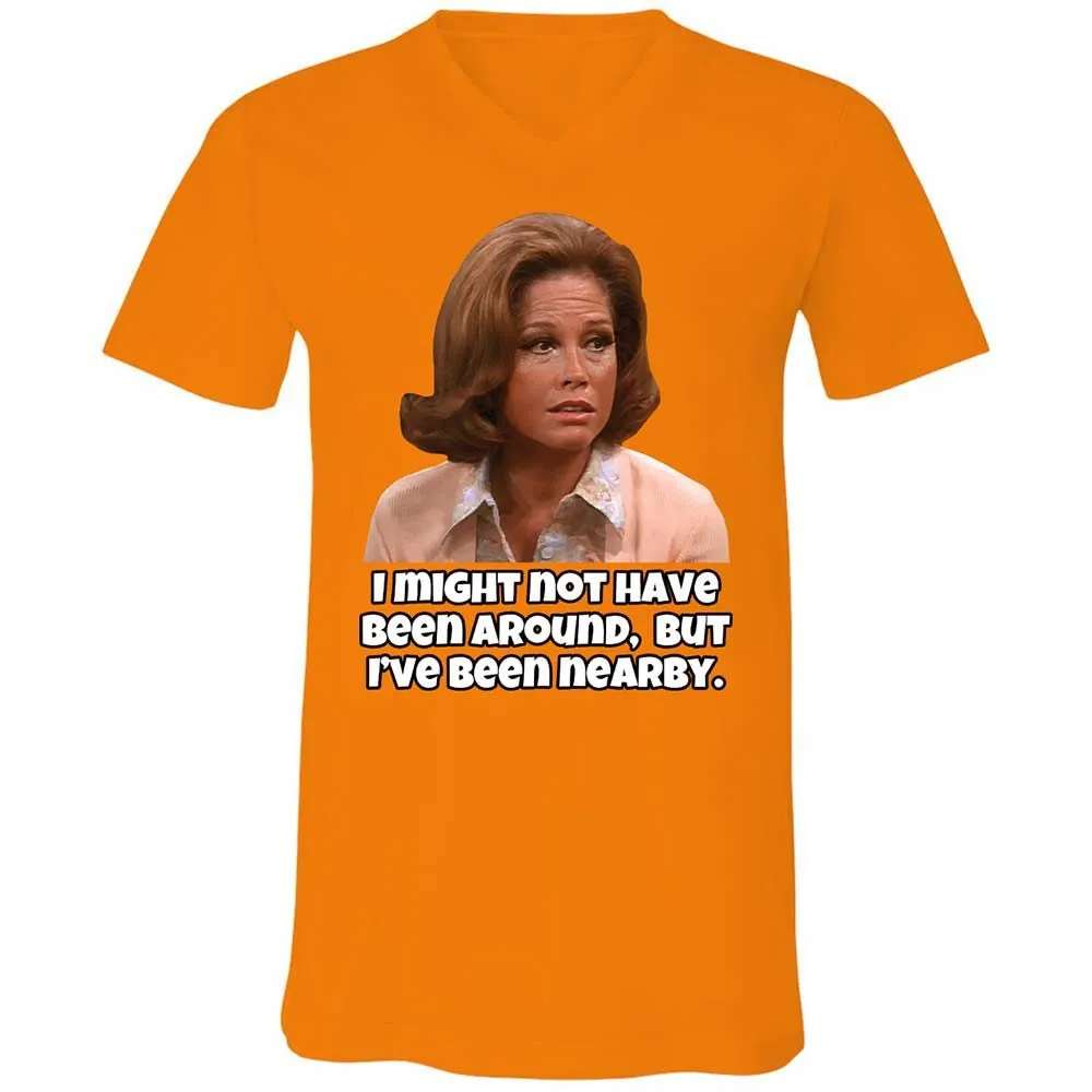 Unisex V-Neck T-Shirt - 71G7AHCK - Orange - 7