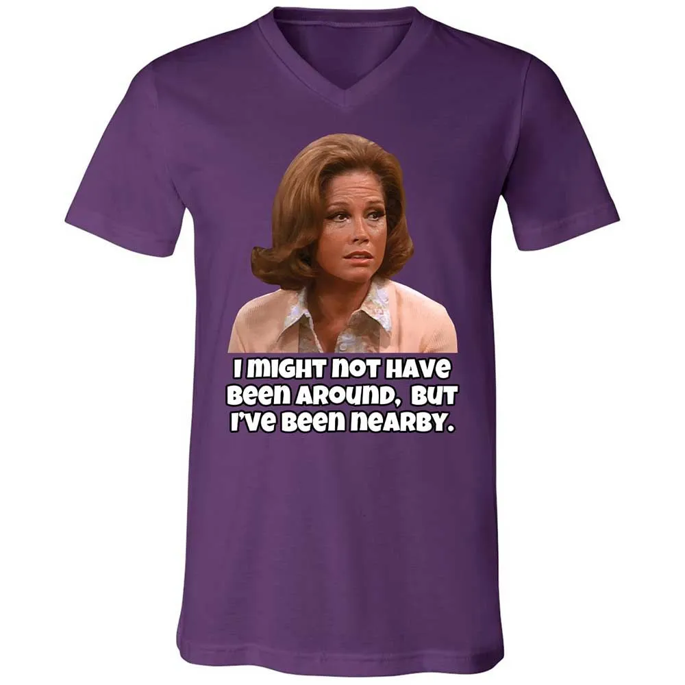 Unisex V-Neck T-Shirt - 71G7AHCK - Team Purple - 10