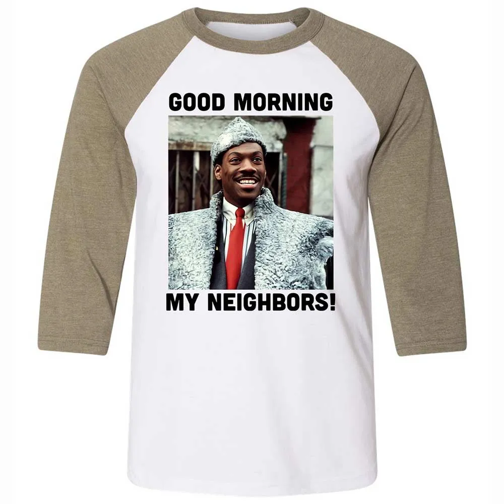 Good Morning My Neighbors - White/Heather Olive - 4