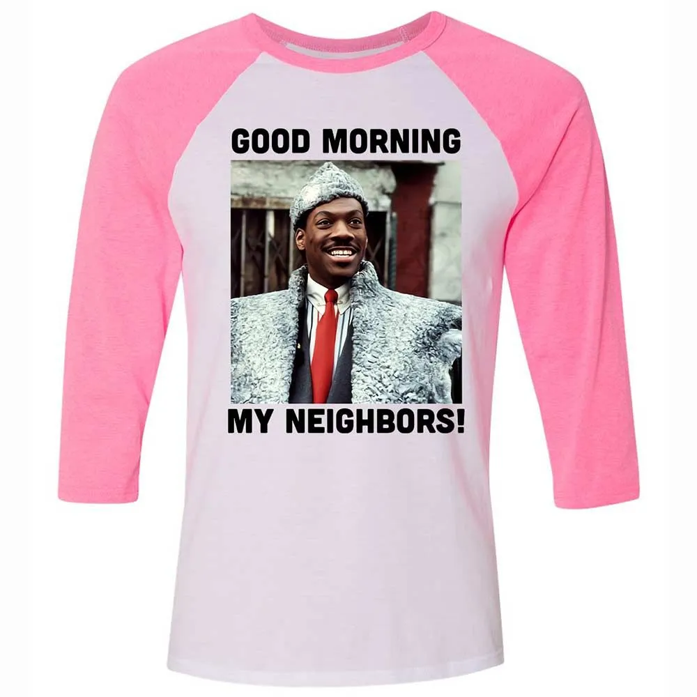 Good Morning My Neighbors - White/Neon Pink - 12