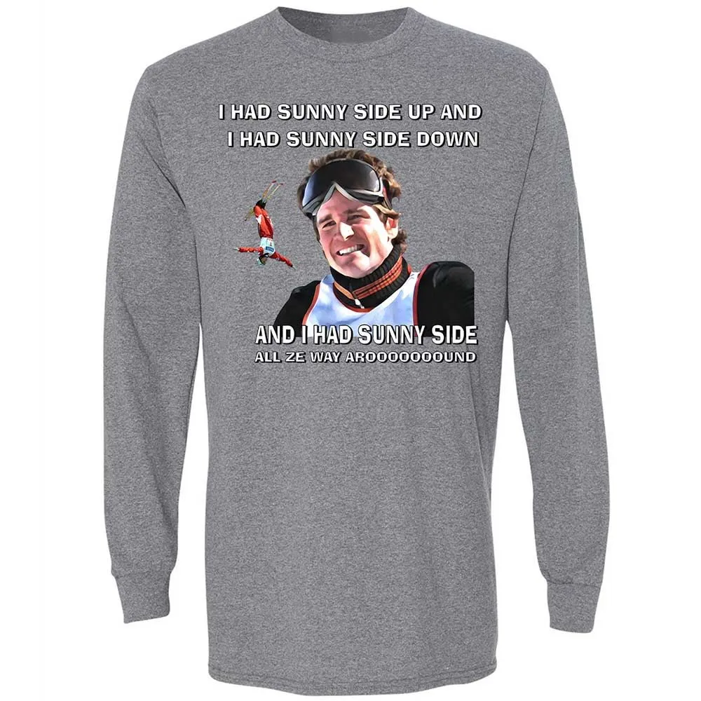 Long Sleeve T-Shirt - W6LFUTF5 - Graphite Heather - 18