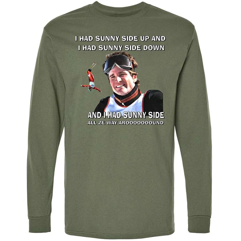 Long Sleeve T-Shirt - W6LFUTF5 - Military Green - 19