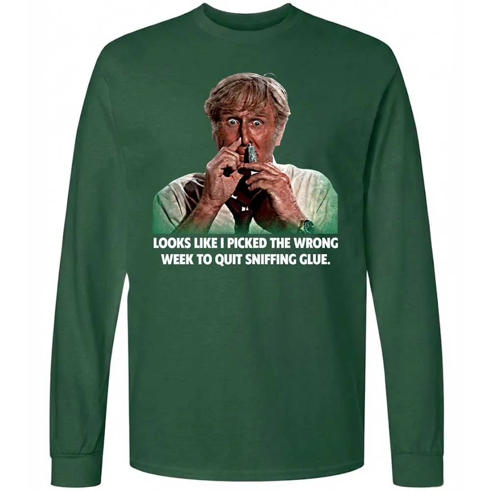 Long Sleeve T-Shirt - 5R8HWJ1Q - Forest Green - 4