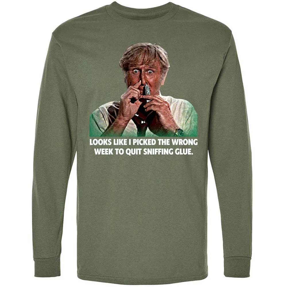 Long Sleeve T-Shirt - 5R8HWJ1Q - Military Green - 9