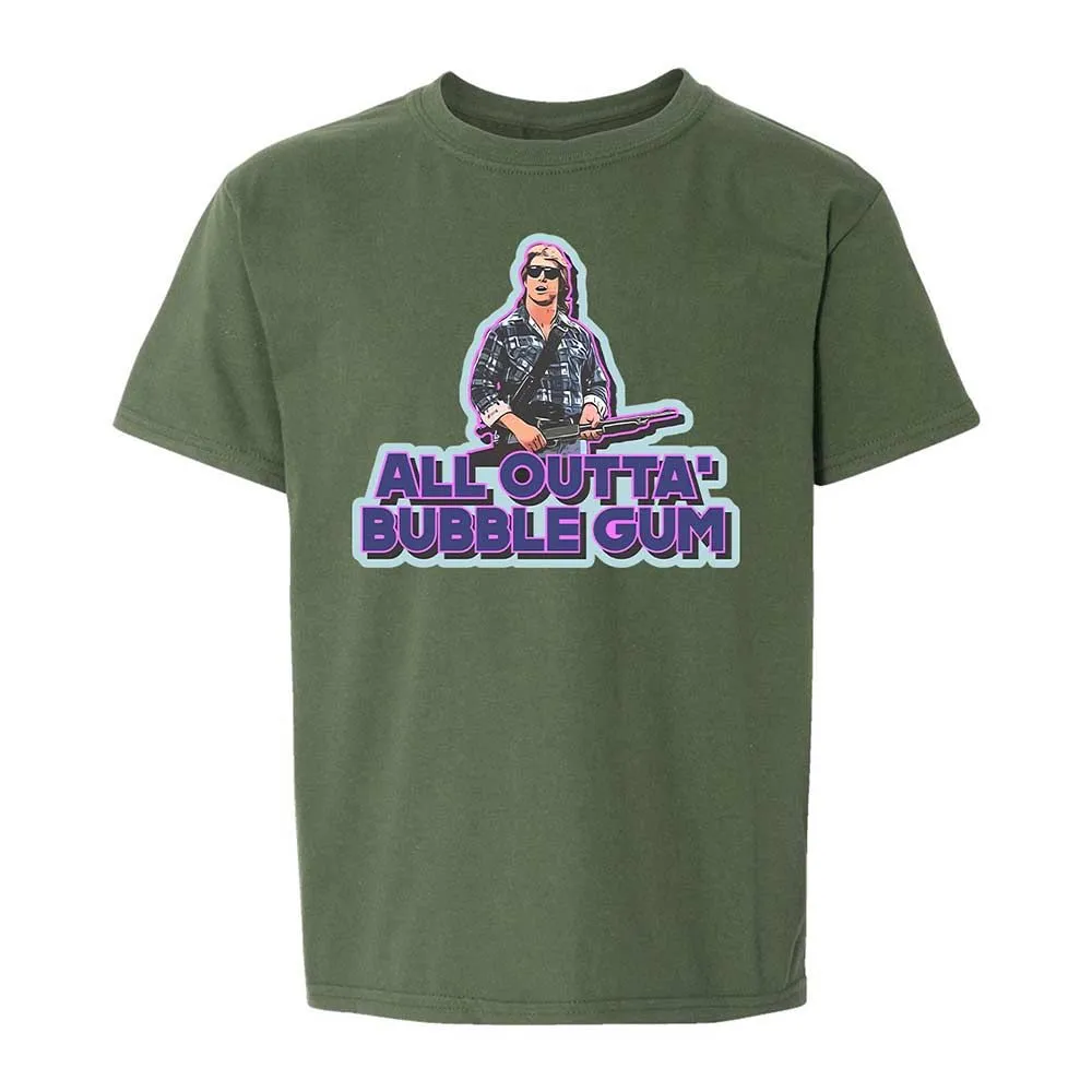 Kids T-Shirt - BCY4CSQC - Military Green - 20