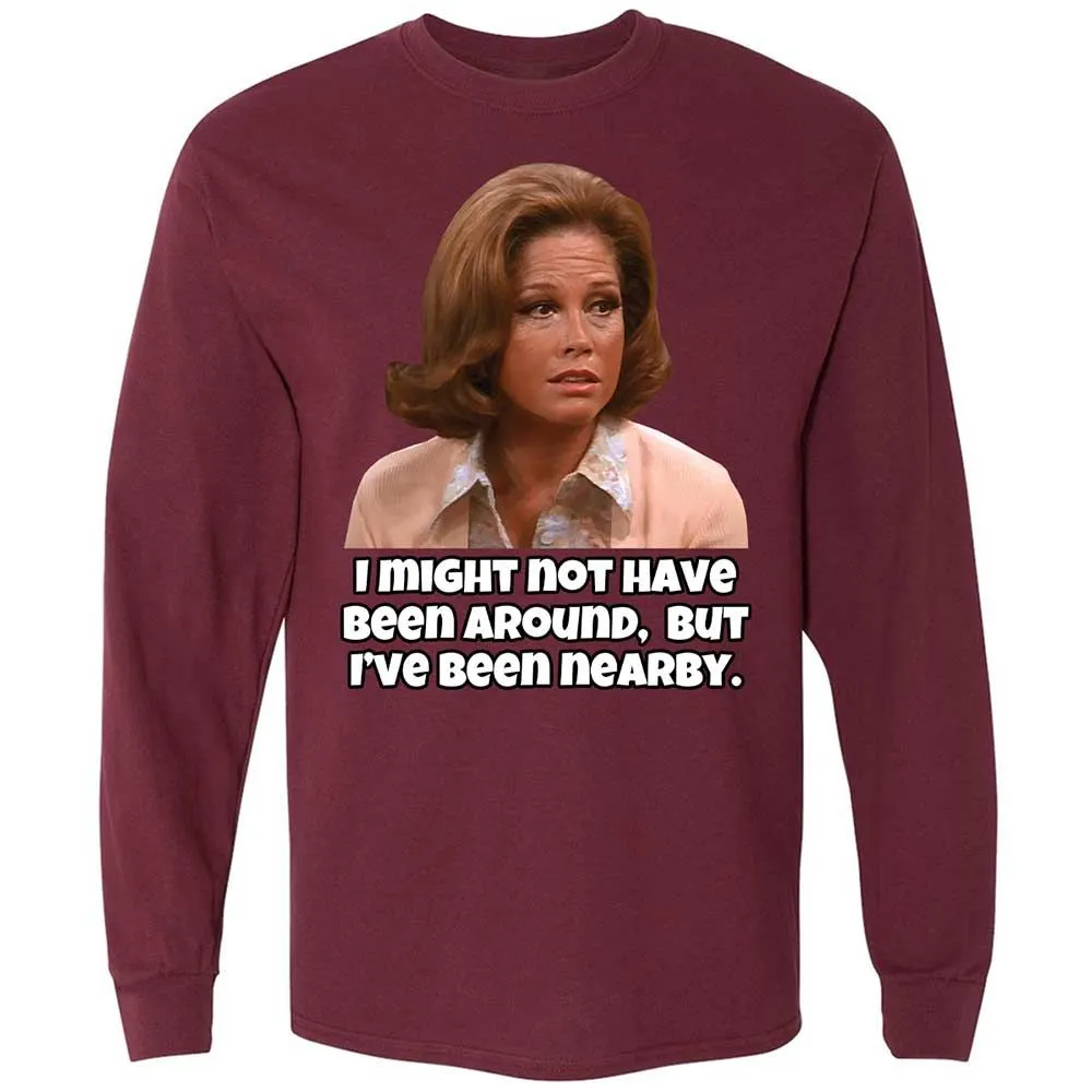 Long Sleeve T-Shirt - MVD3FV8L - Maroon - 16