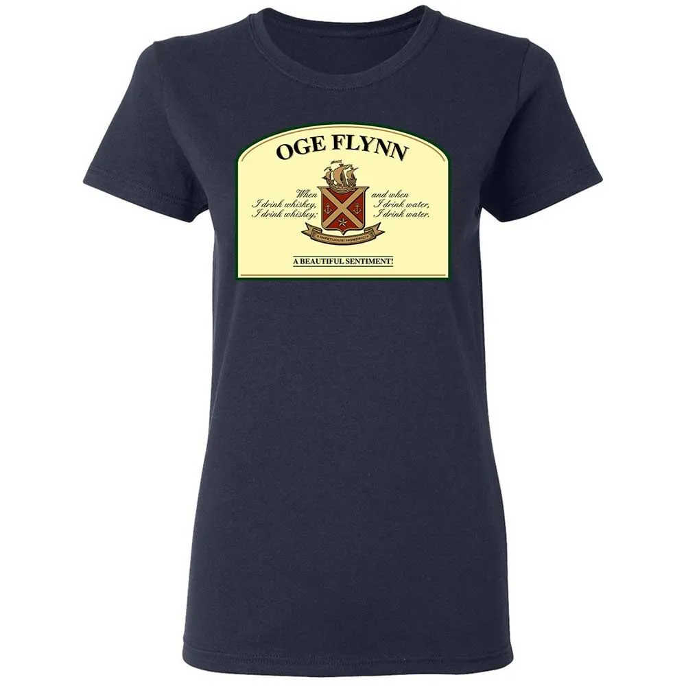 When I drink whiskey, when I drink water - Navy - 14