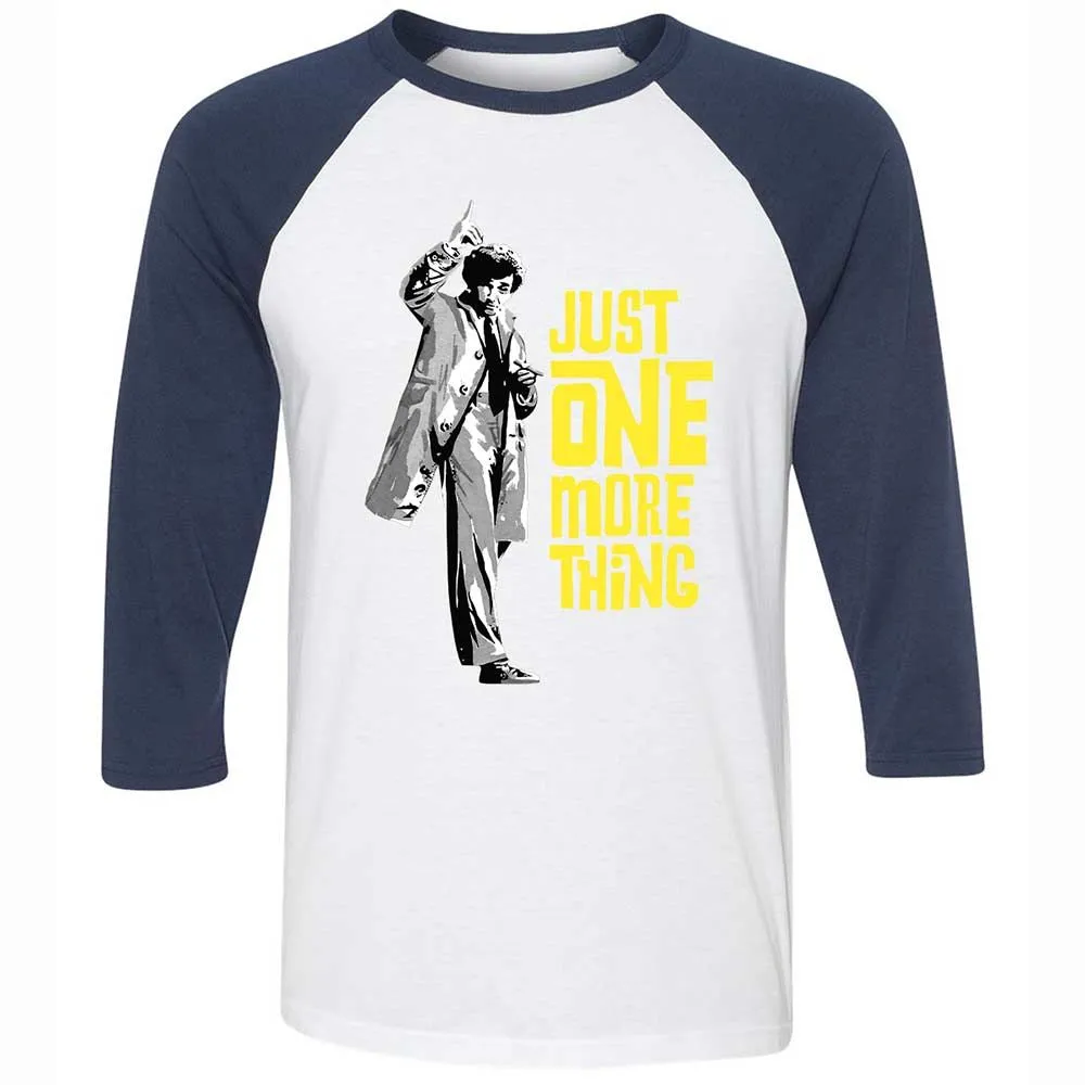 Just One More Thing - White/Navy - 8