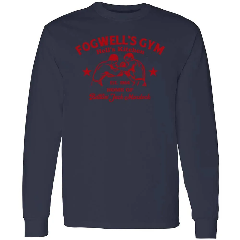 Long Sleeve T-Shirt - L5QBLPLQ - Navy - 13