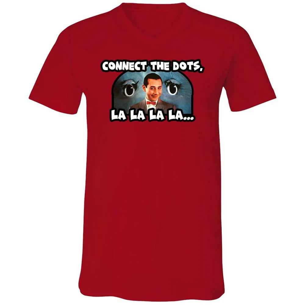 Unisex V-Neck T-Shirt - KN9M8C8S - Red - 5