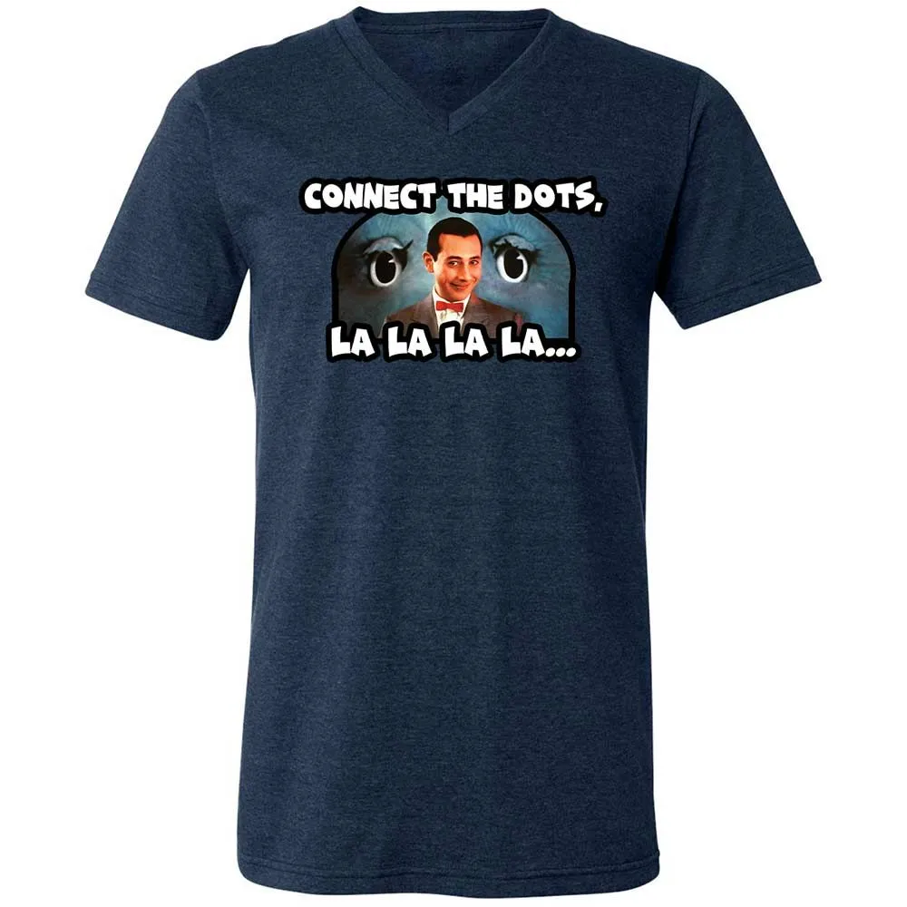 Unisex V-Neck T-Shirt - KN9M8C8S - Heather Navy - 13