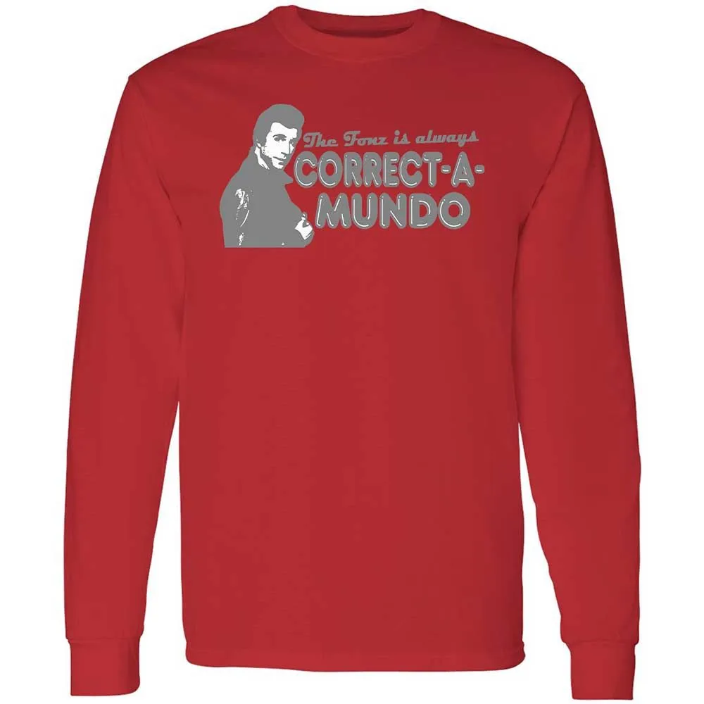 Long Sleeve T-Shirt - FF2CR3AR - Red - 8