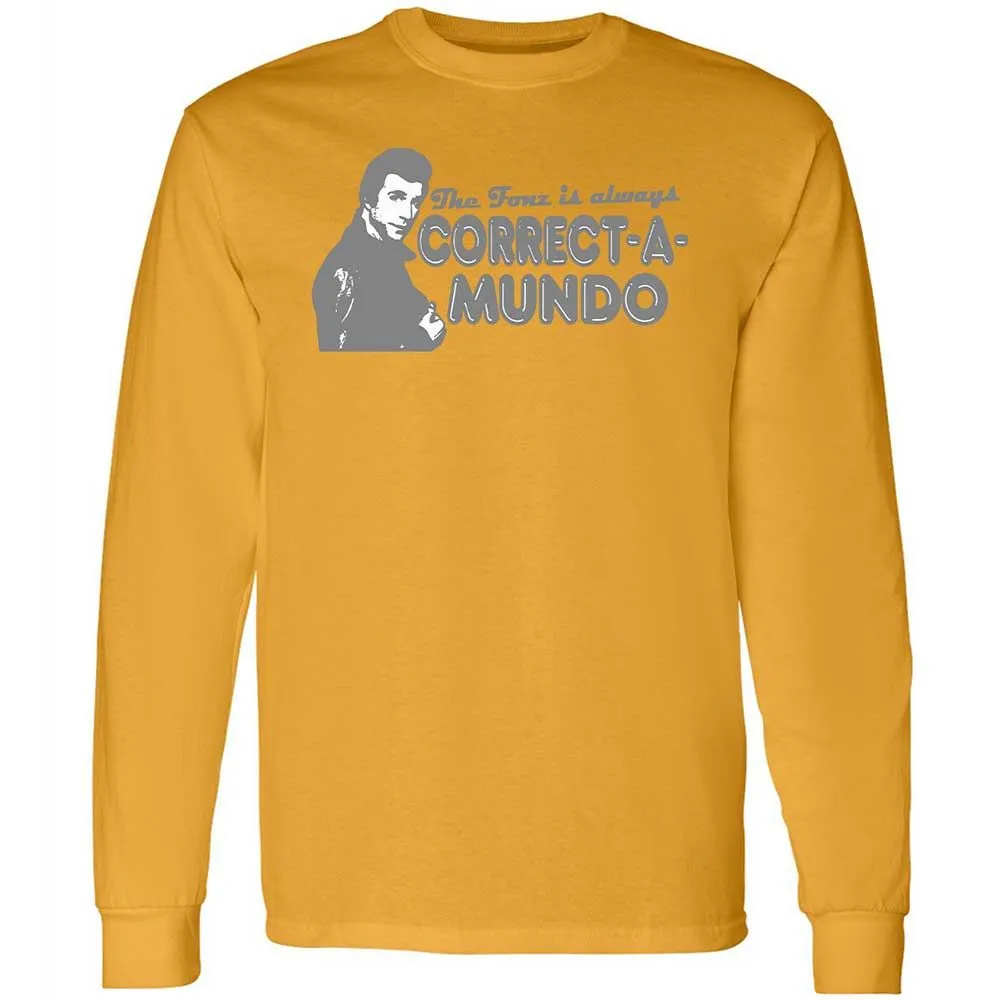 Long Sleeve T-Shirt - FF2CR3AR - Gold - 10
